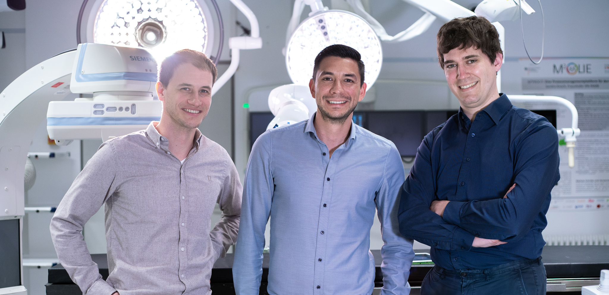 Unsere Fraunhofer-Wissenschaftler haben im hauseigenen Hybrid-OP perfekte Voraussetzungen, um realitätsnah zu Forschen und zu Entwickeln. 